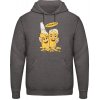 AWDis Hoodie Mikina - Pivný motív - Na zdravie - Uhlíková - L - Pánske