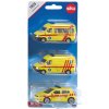 Siku 182506100 set ambulancia sada 3 áut