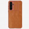 Nillkin Qin Book púzdro Samsung Galaxy A55 5G hnedé 57983119810