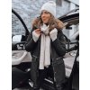 Dámska bunda parka SNOWFALL DSTREET TY4087 Farba: Čierna, Veľkosť: M