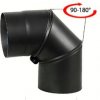 MORAFIS dymovod - koleno otočné 2mm - Ø160mm/90-180°