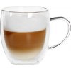 TORO Sklenený hrnček Latte Macchiato dvojité borosilikátové sklo 360ml