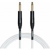 Cascha Advanced Line Guitar Cable White 3 m Rovný - Rovný Nástrojový kábel