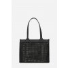 KABELKA KARL LAGERFELD K/SKUARE MD TOTE WOVEN BLACK-NICKEL