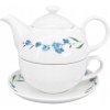 Čajník by inspire Luna Pomněnka porcelán 650 l