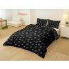 Áčko a.s. Ružomberok Predĺžené obliečky BEAM Čierna