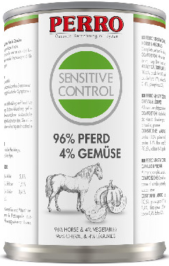 Perro Sensitive Control Kôň Zelenina 410 g