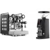Rocket Espresso Appartamento, black/white + Eureka Atom W 65 Casa, black