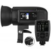 Batériový blesk Jinbei HD 400 PRO + riadiaca jednotka TR-Q7 MK II-S + reflektor a kufor