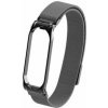 Tactical 379 Loop Magnetický Kovový Remienok pre Xiaomi Mi Band 3/4 Black(EU Blister) 8596311087059