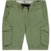 Alpha Industries Cotton Twill Jogger short pánske šortky olive zelená