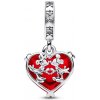 PANDORA Disney korálka Mickey & Minnie Mouse murano 792522C01