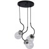 Luminex Luster NATAN 3xE27/60W/230V čierna LU7891 + záruka 3 roky zadarmo