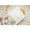 Dvojvrstvové bavlnené vrecúško na chlieb – Lúčne kvety