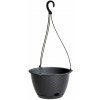 Nohel Garden Květník závěsný RATOLLA ROUND W plastový 24x16cm