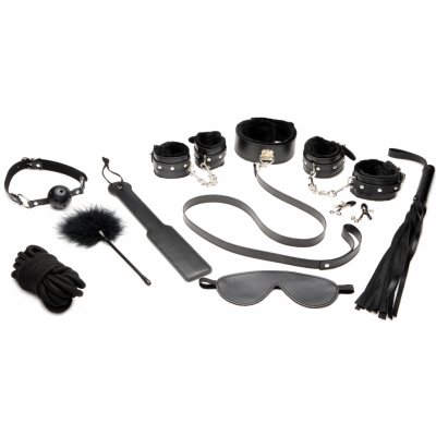 Master Series Hook Up 10-Piece Plush Bondage Set