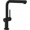 Hansgrohe M54, drezová batéria Talis s výsuvnou koncovkou, čierna matná, HAN-72808670