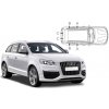 Slnečné clony na okná - AUDI Q7 (2006-2015) - Komplet sada