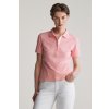 POLOKOŠEĽA GANT CONTRAST COLLAR SS PIQUE POLO GERANIUM PINK
