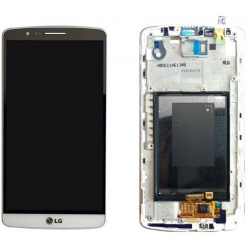 LCD Displej + Dotykové sklo + Rám LG G3 D855