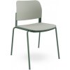 LD SEATING Konferenčná stolička DUO, DU-01-N12, zelená kostra