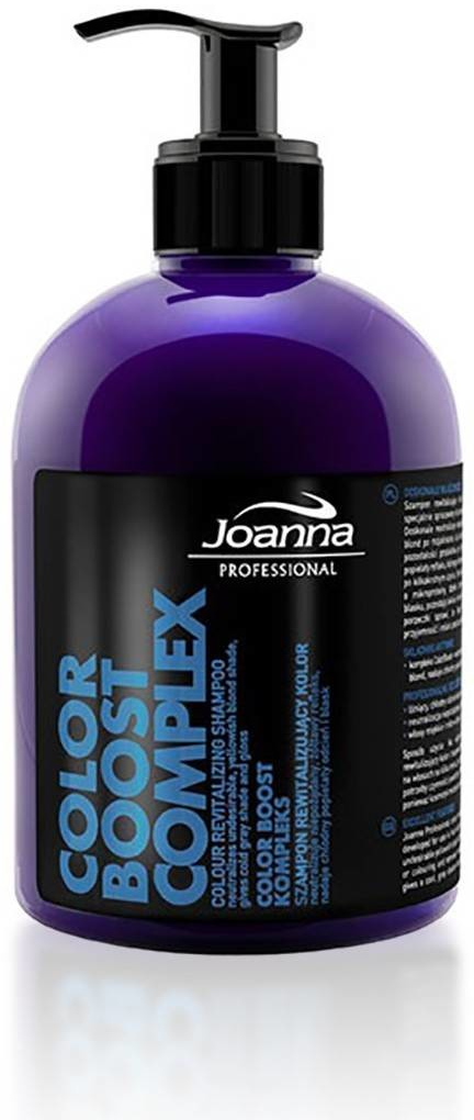 Joanna revitalizujúci s mikroproteínmi pre blond vlasy strieborne farbiaci šampón 500 ml