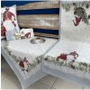 Vianočný gobelínový obrus Eden 1268 GR Viacfarebná 45x140 cm