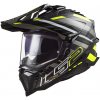 LS2 prilba EXPLORER CARBON MX701 Edge black/hi-vis yellow - S