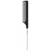 Olivia Garden Black Label Comb T2 karbónový hrebeň na vlasy karbónový hrebeň na vlasy BLCT2 23 cm