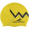 Plavecká čiapka Aquafeel Zig Zag Silicone Cap Žltá + výmena a vrátenie do 30 dní s poštovným zadarmo
