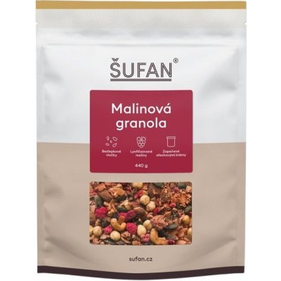 Šufan Granola malinová 440 g