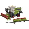 BRIXIES Plus 222.734 CLAAS LEXION 8900 TERRA TRAC - kombajn s přívěsem, 1498 k