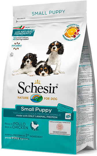 Schesir Dog Small Puppy Kuracie s ryžou 2 kg