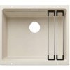 Blanco Etagon 500 Silgranitový drez, 53x46 cm, s príslušenstvom, jemná biela 527756