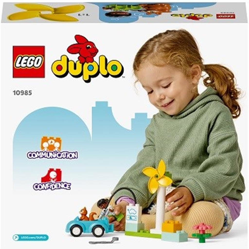 LEGO® Duplo 10985 Veterná turbína a elektromobil