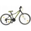 Cossack Retro bicykel Hliníkový Ultima Eco Čierno-limetkový 26