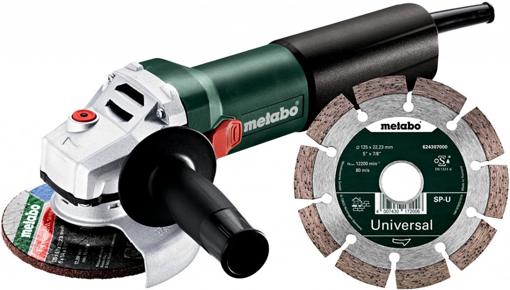 Metabo WQ 1100-125 SET