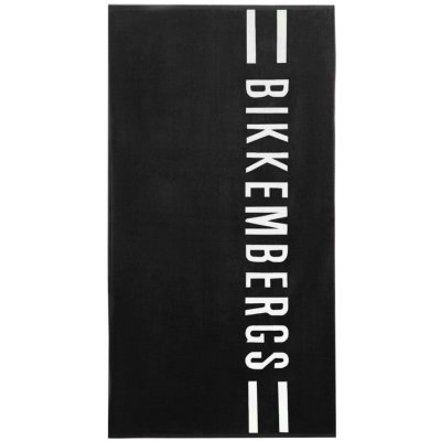 Bikkembergs BKK3MTW01 osuška Black White 170 x 90 cm