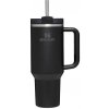 Termohrnček so slamkou STANLEY The Quencher H2.O FlowState™ Tumbler Black Tonal - 1180 ml
