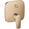Hansgrohe Talis E - Vaňová batéria pod omietku, kefovaný bronz - 71474140