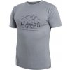 Pánske funkčné tričko Sensor Merino Active Grey L