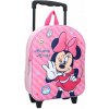 Vadobag · Detský cestovný 3D kufor na kolieskach / trolley Minnie Mouse / Disney - 9,2L