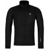 Pánska mikina Ortovox Fleece Grid Jacket M Veľkosť: L / Farba: čierna
