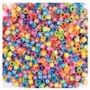 Playbox Farebné korálky 7 x 7 mm s písmenkami 300 ks