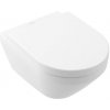 Villeroy & Boch Architectura - Závesné WC s doskou SoftClosing, Rimless, TwistFlush, CeramicPlus, alpská biela 4694CLR1