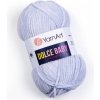 YarnArt Dolce Baby 776 modro sivá