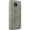 Kryt na mobil Lenovo MOTO Oak Wood na Moto Z/Moto Z Play (ASMCAPSLOKEU) strieborný