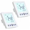 TERMOSTAT Programovateľný termoregulátor 16A LCD 2X