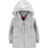 CARTER'S Mikina na zips s kapucňou Gray dievča 18 m /veľ. 86