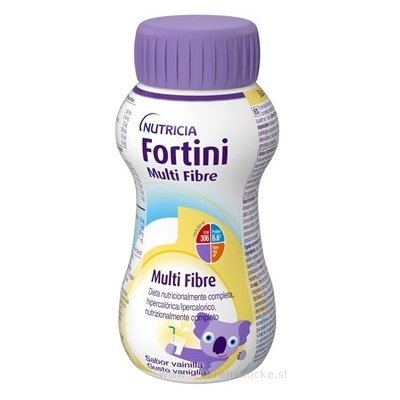 Fortini Multi Fibre s vanilkovou príchuťou tekutá výživa pre deti 1x200 ml